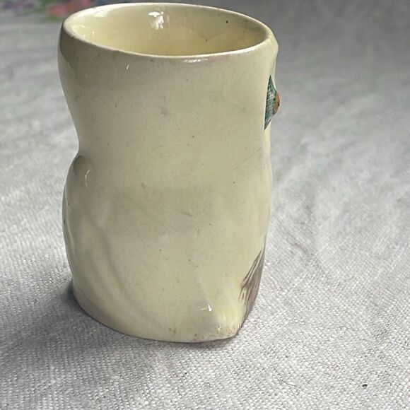 Vintage Keele Street Pottery England egg cup Hand painted - Picture 5 of 8